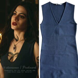 T by Alexander Wang Cutout Ribbed-Knit Mini Dress ASO Isabelle Lightwood